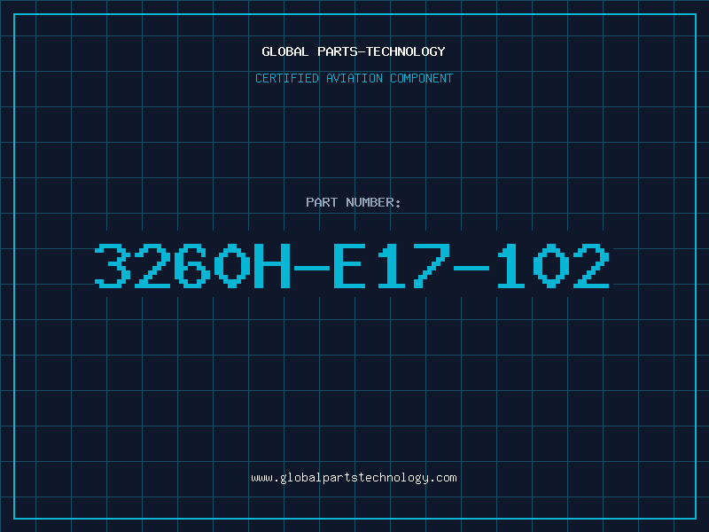 Aviation Part 3260H-E17-102