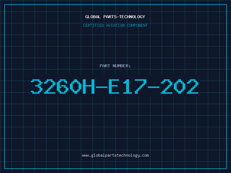 Aviation Part 3260H-E17-202