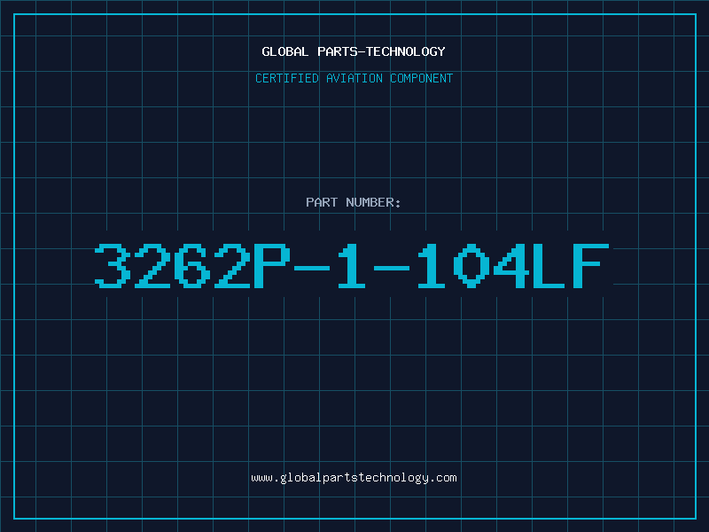 Aviation Part 3262P-1-104LF