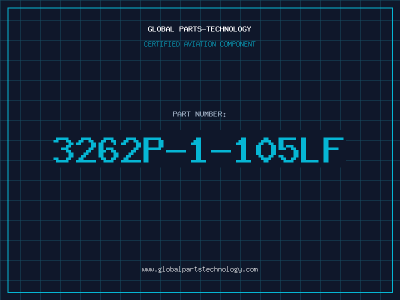 Aviation Part 3262P-1-105LF