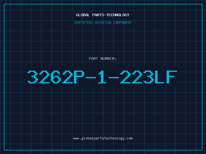 Aviation Part 3262P-1-223LF