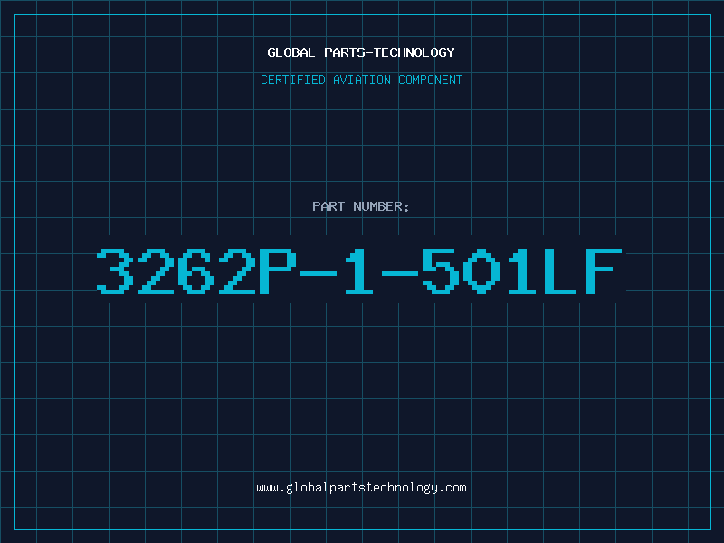 Aviation Part 3262P-1-501LF