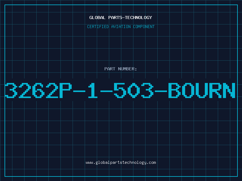 Aviation Part 3262P-1-503-BOURN