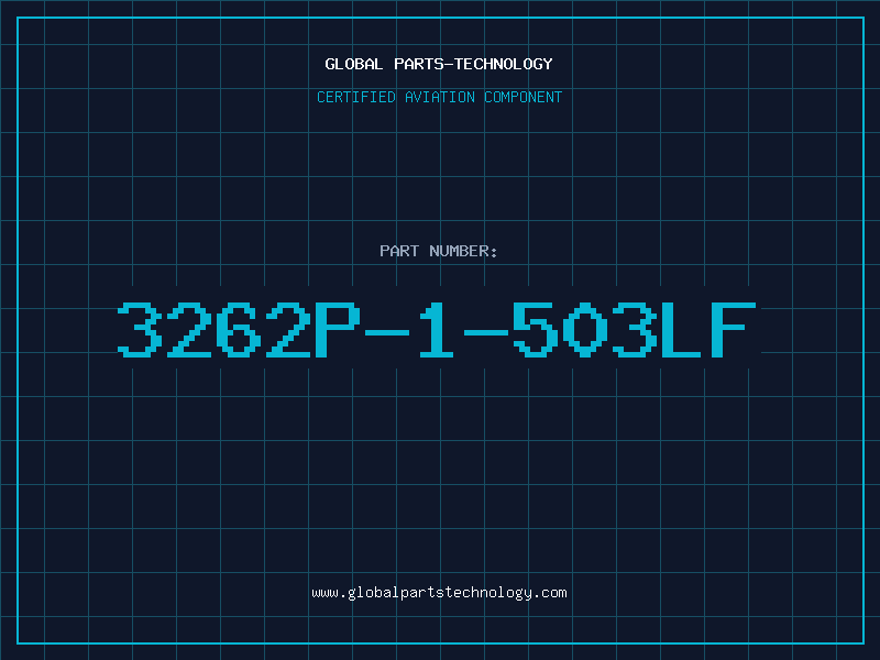 Aviation Part 3262P-1-503LF