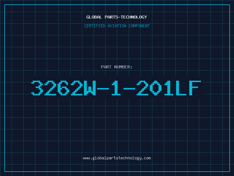 Aviation Part 3262W-1-201LF