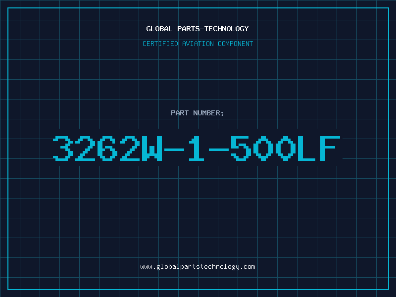 Aviation Part 3262W-1-500LF