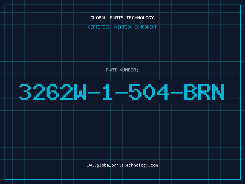 Aviation Part 3262W-1-504-BRN