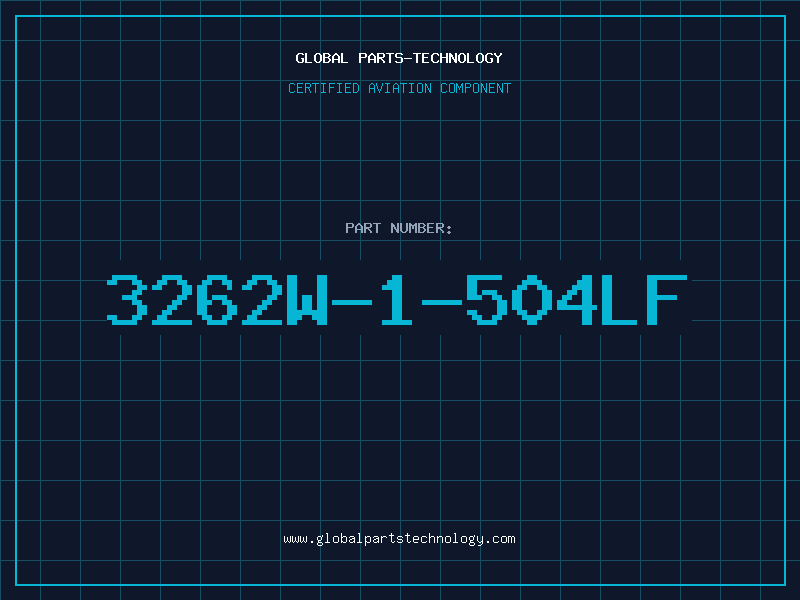 Aviation Part 3262W-1-504LF