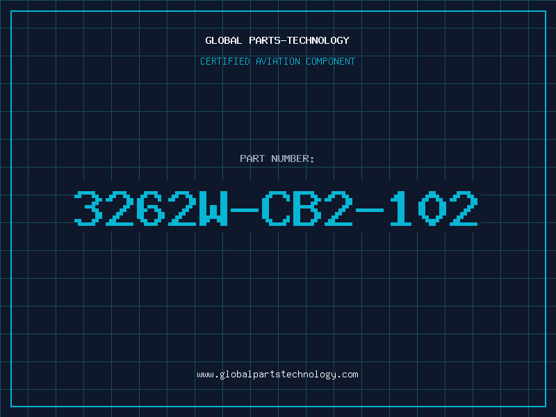 Aviation Part 3262W-CB2-102