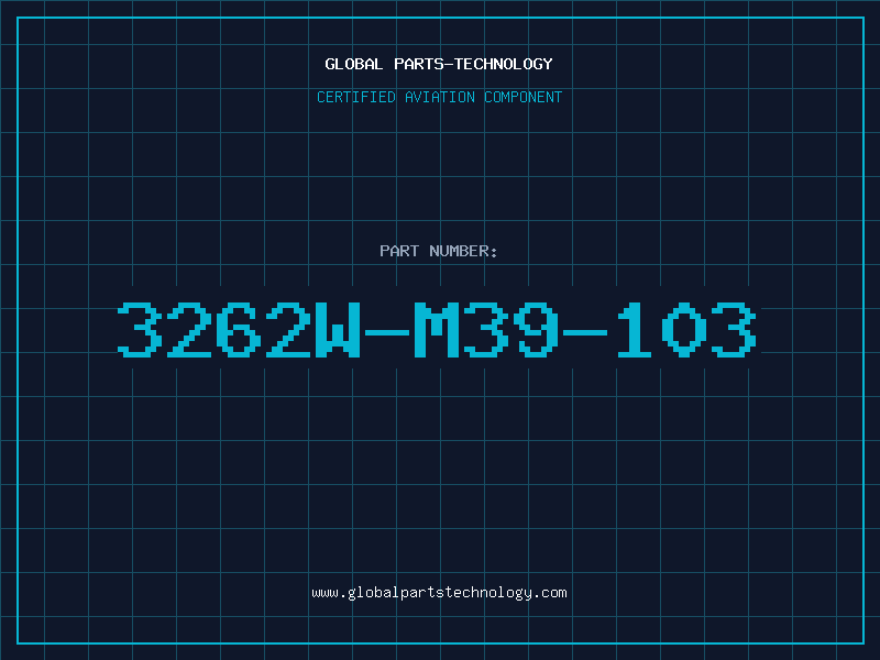Aviation Part 3262W-M39-103