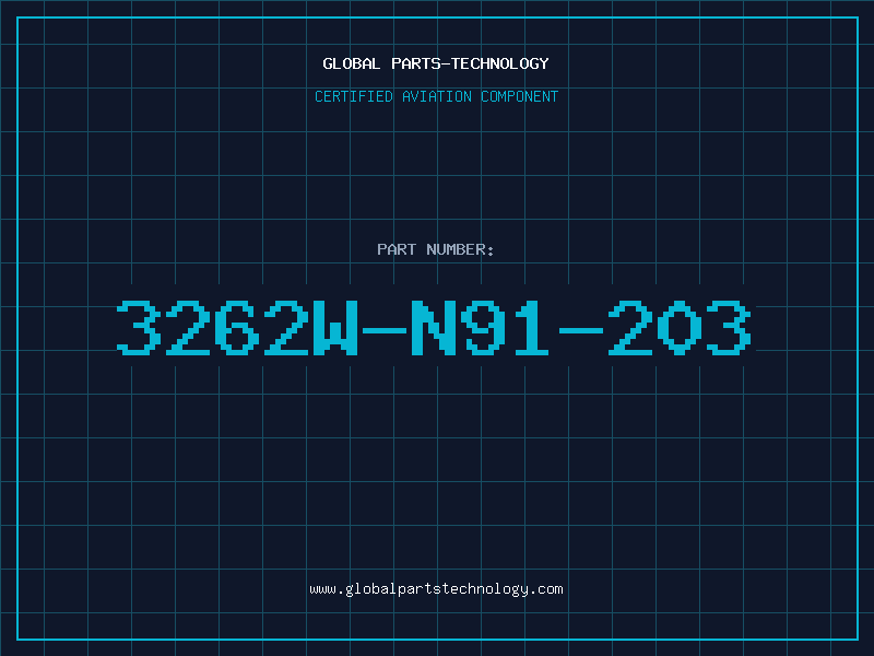 Aviation Part 3262W-N91-203