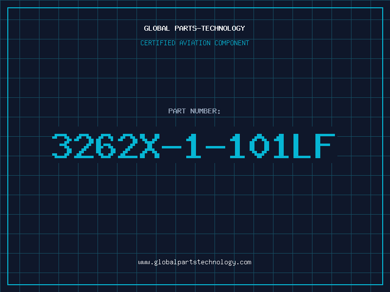 Aviation Part 3262X-1-101LF