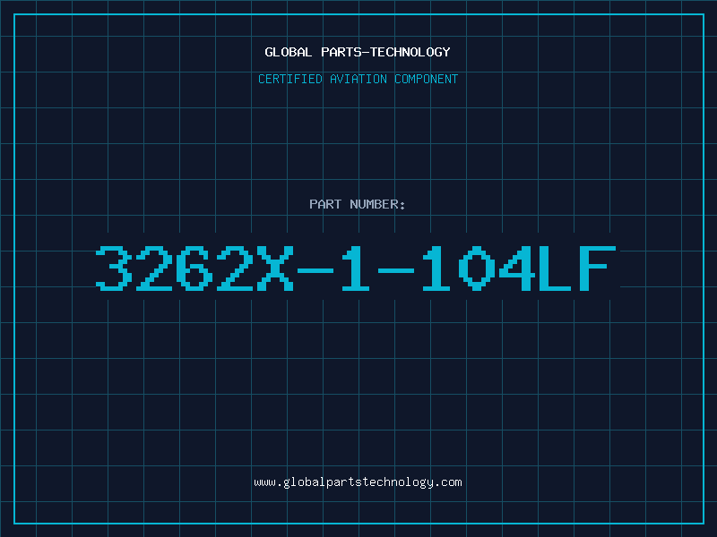 Aviation Part 3262X-1-104LF