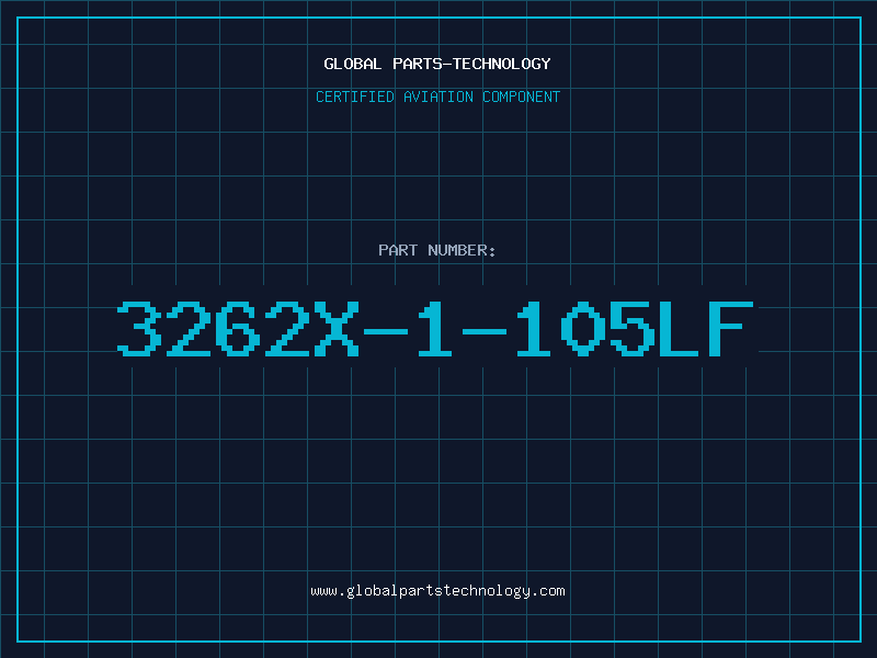 Aviation Part 3262X-1-105LF