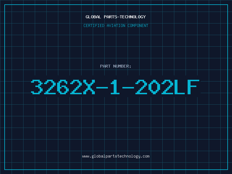 Aviation Part 3262X-1-202LF