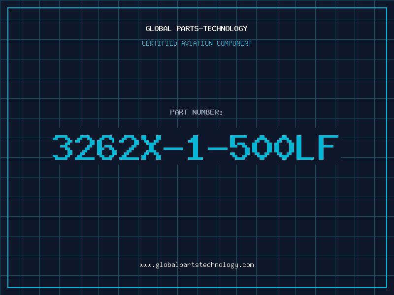 Aviation Part 3262X-1-500LF