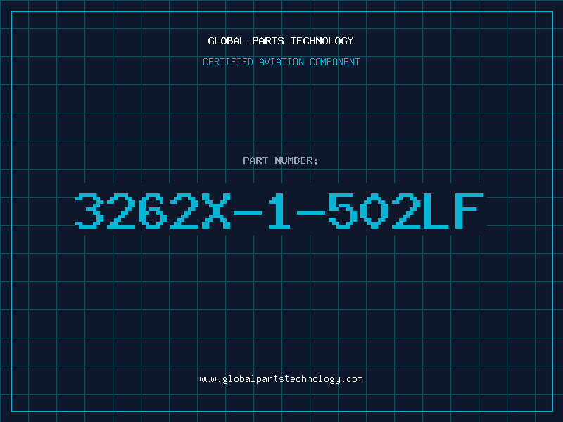 Aviation Part 3262X-1-502LF