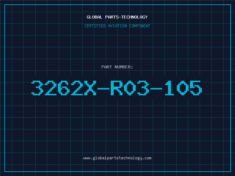 Aviation Part 3262X-R03-105
