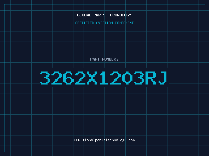 Aviation Part 3262X1203RJ