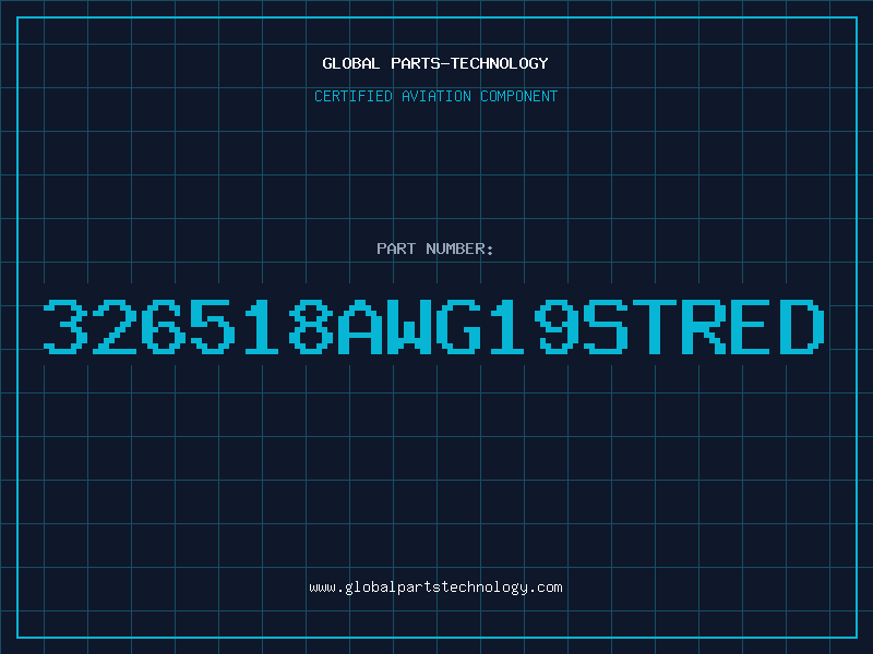 Aviation Part 326518AWG19STRED