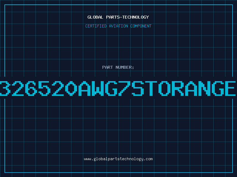 Aviation Part 326520AWG7STORANGE