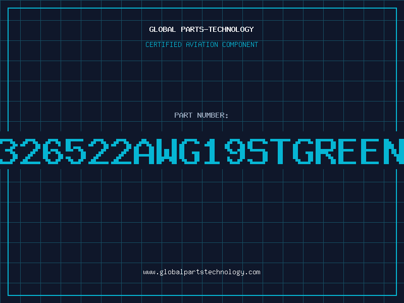 Aviation Part 326522AWG19STGREEN