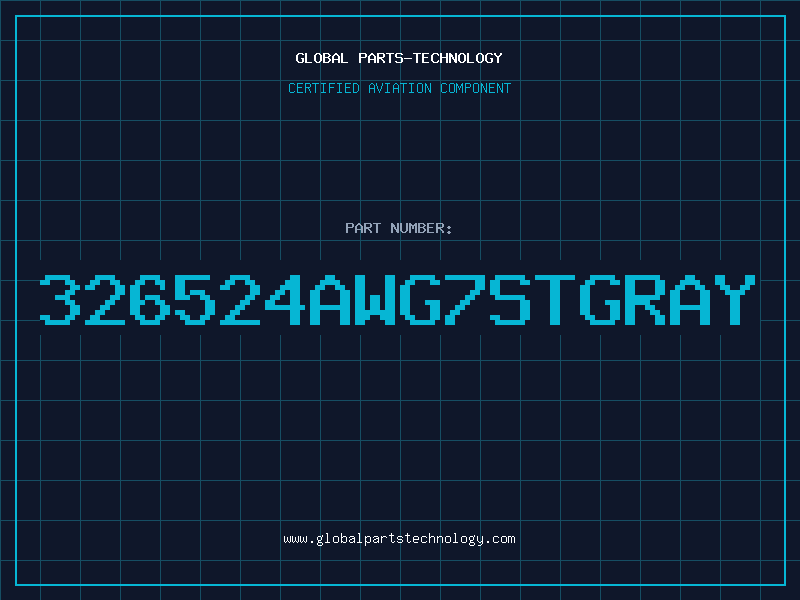 Aviation Part 326524AWG7STGRAY