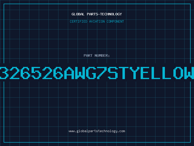 Aviation Part 326526AWG7STYELLOW