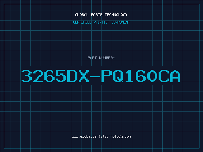 Aviation Part 3265DX-PQ160CA