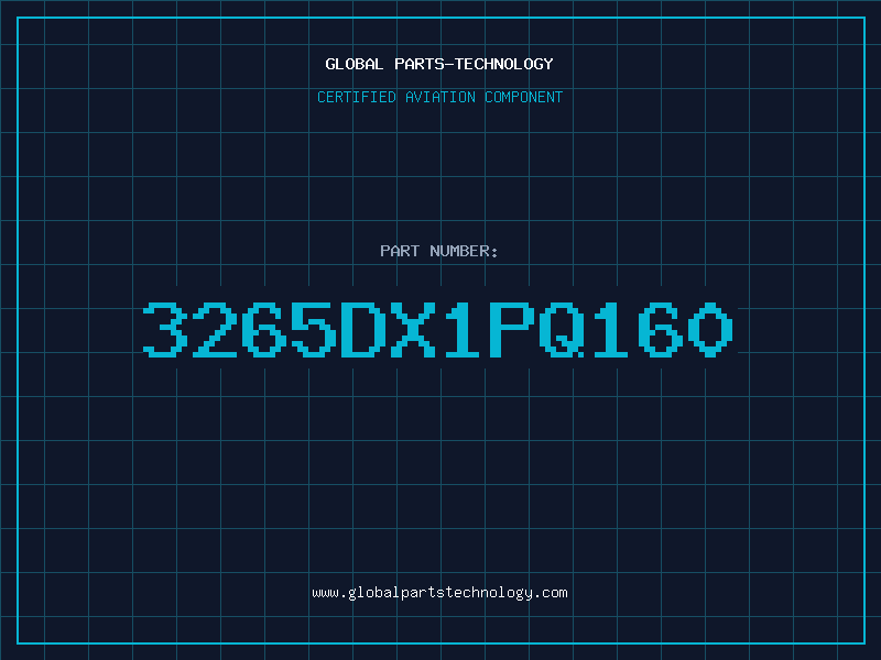Aviation Part 3265DX1PQ160