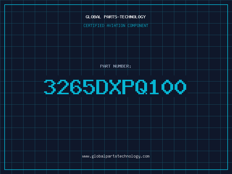 Aviation Part 3265DXPQ100