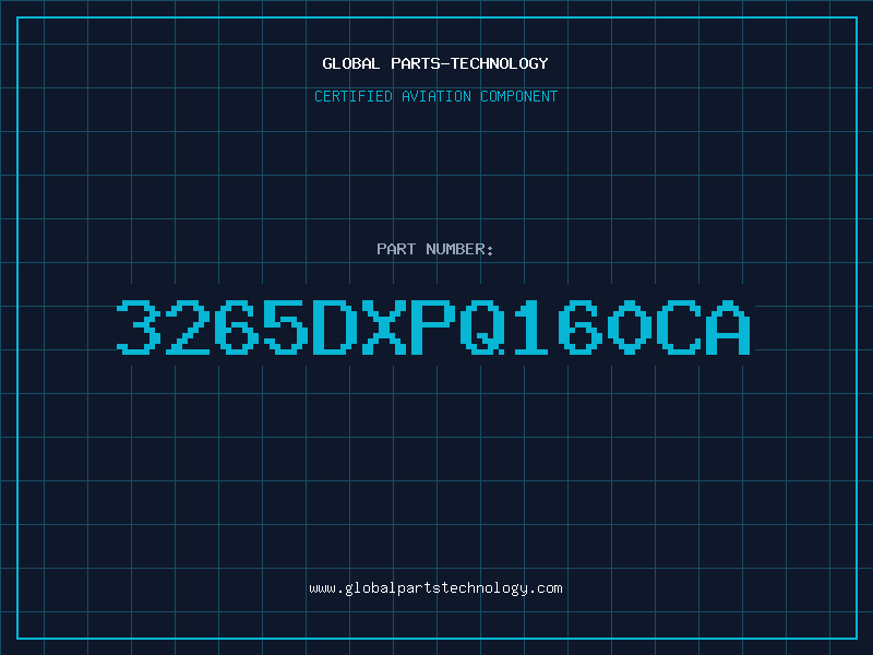 Aviation Part 3265DXPQ160CA