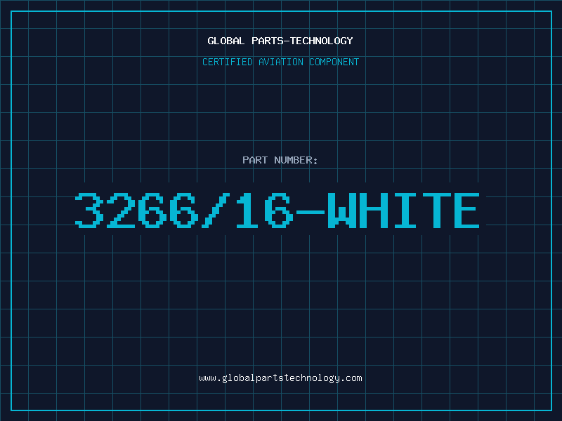 Aviation Part 3266/16-WHITE
