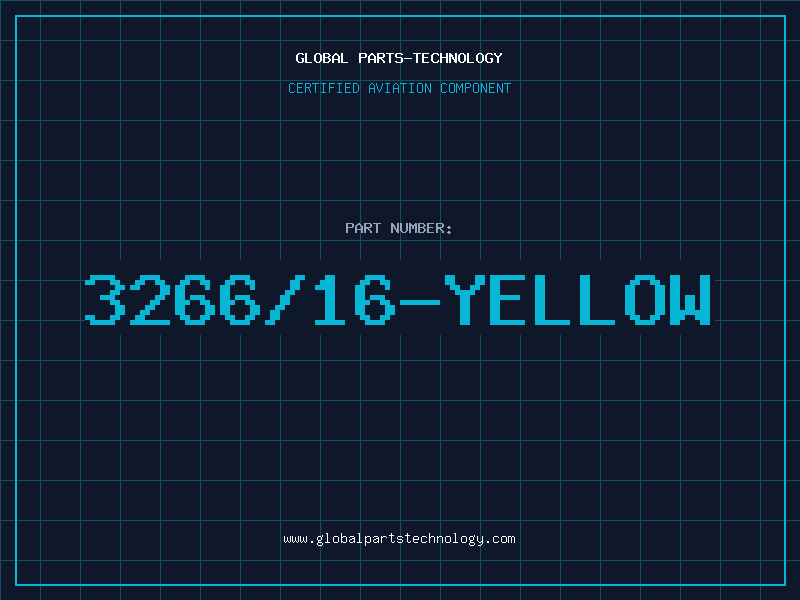 Aviation Part 3266/16-YELLOW