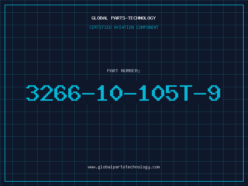 Aviation Part 3266-10-105T-9