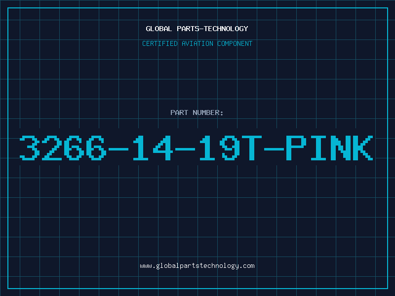Aviation Part 3266-14-19T-PINK