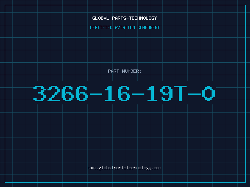 Aviation Part 3266-16-19T-0