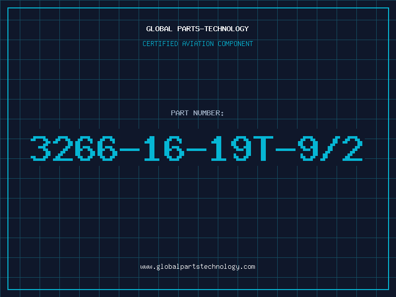 Aviation Part 3266-16-19T-9/2