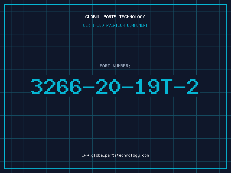 Aviation Part 3266-20-19T-2