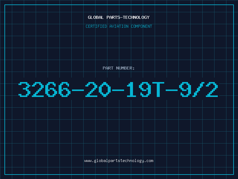 Aviation Part 3266-20-19T-9/2
