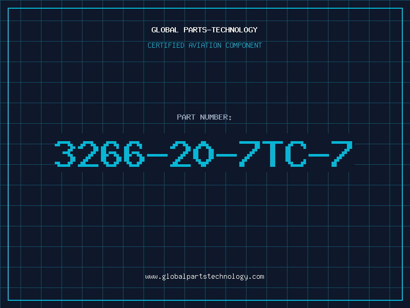 Aviation Part 3266-20-7TC-7
