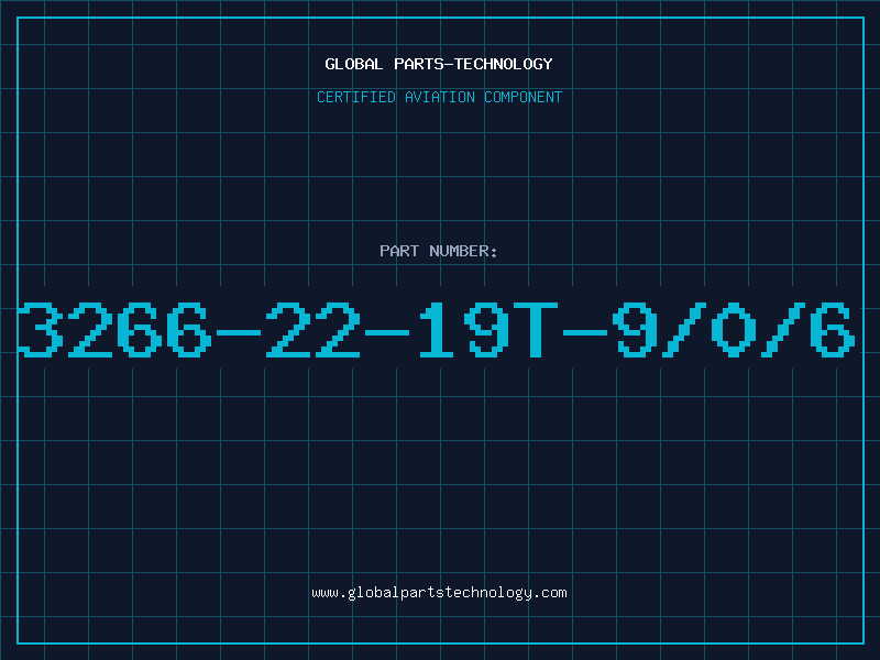 Aviation Part 3266-22-19T-9/0/6
