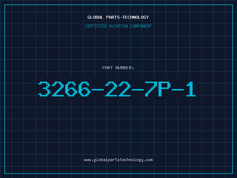 Aviation Part 3266-22-7P-1