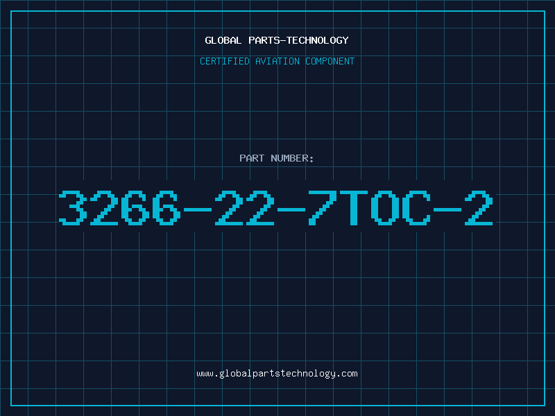 Aviation Part 3266-22-7TOC-2