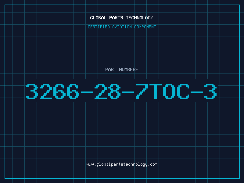 Aviation Part 3266-28-7TOC-3