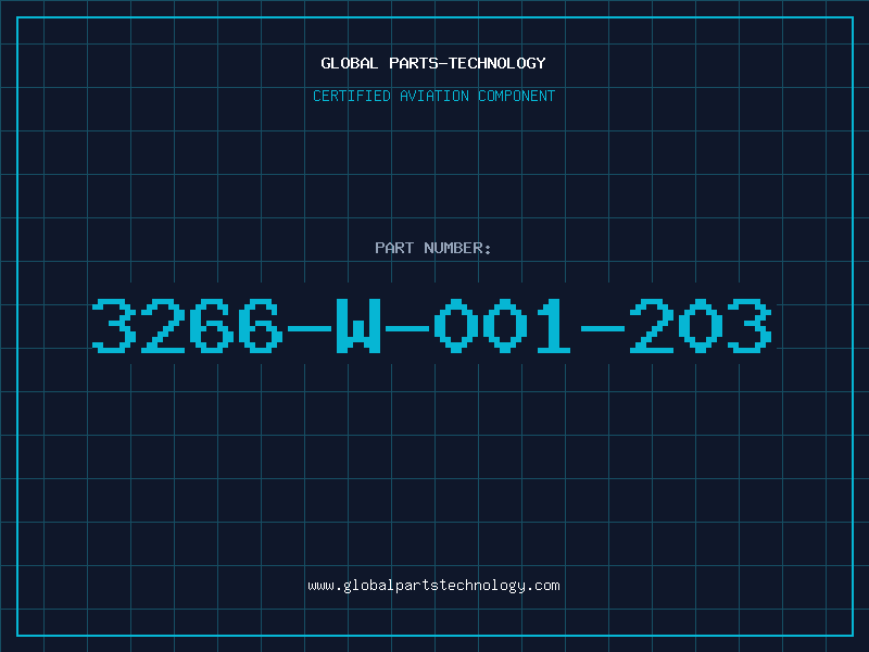 Aviation Part 3266-W-001-203