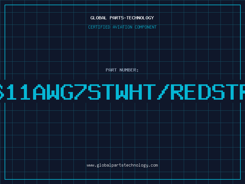 Aviation Part 326611AWG7STWHT/REDSTRIPE