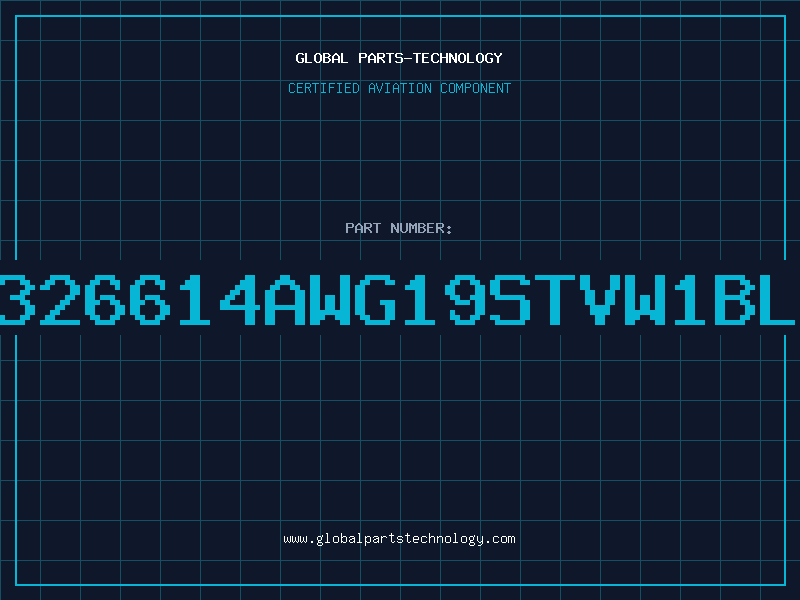 Aviation Part 326614AWG19STVW1BL