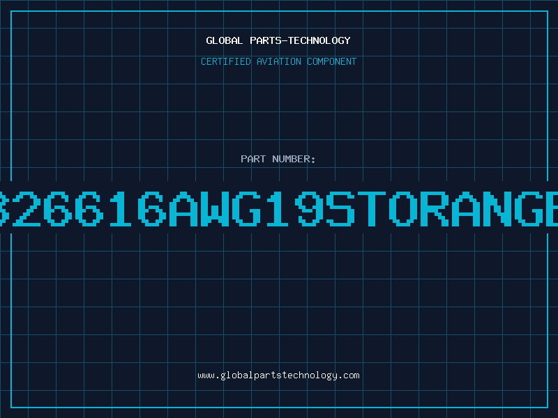 Aviation Part 326616AWG19STORANGE