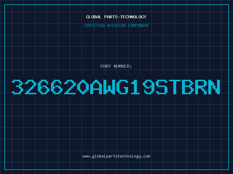 Aviation Part 326620AWG19STBRN